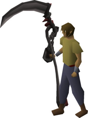 Scythe of vitur (uncharged) equipped male.png