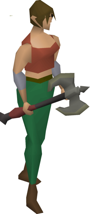 Zombie axe equipped female.png