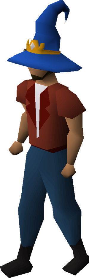 Runecrafter hat (blue) equipped male.png