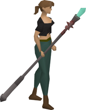 Zuriel's staff (Deadman Mode) equipped female.png