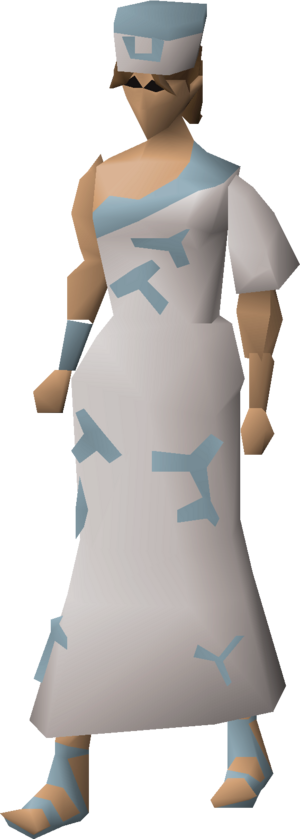 Villager clothing (blue) equipped female.png