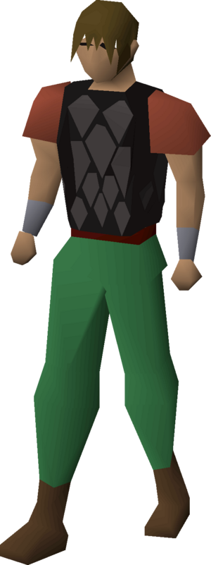 Black d'hide body (beta) equipped male.png