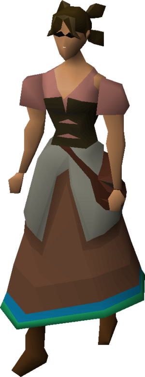 Runecrafter robe bottoms (green) equipped female.png