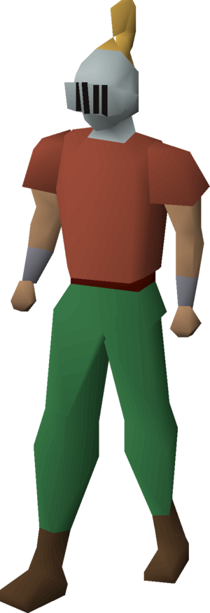 Adamant heraldic helm (Dorgeshuun) equipped male.png