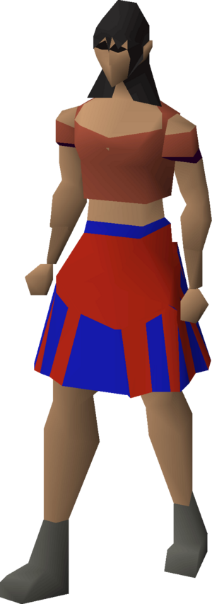 Decorative armour (red plateskirt) equipped female.png