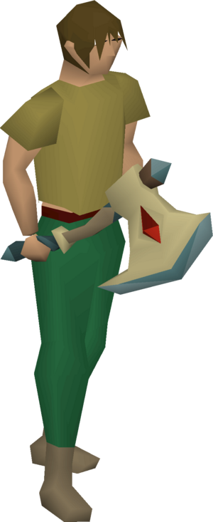 Infernal axe (or) (ashen) equipped male.png