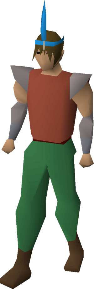 Chompy bird hat (ogre marksman) equipped.png