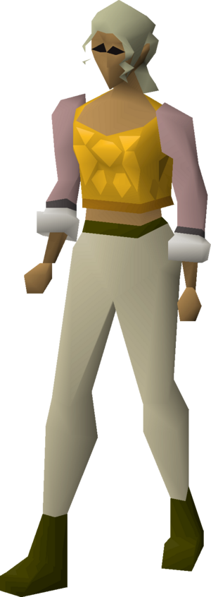 Gilded d'hide body equipped female.png