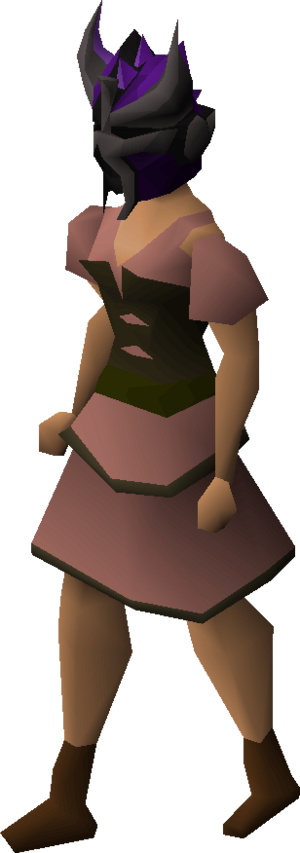 Purple slayer helmet (i) equipped female.png