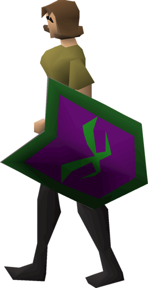 Adamant kiteshield (Misthalin) equipped female.png