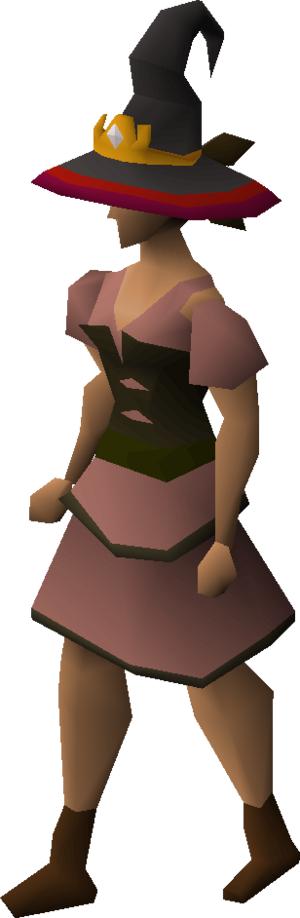Runecrafter hat (red) equipped female.png