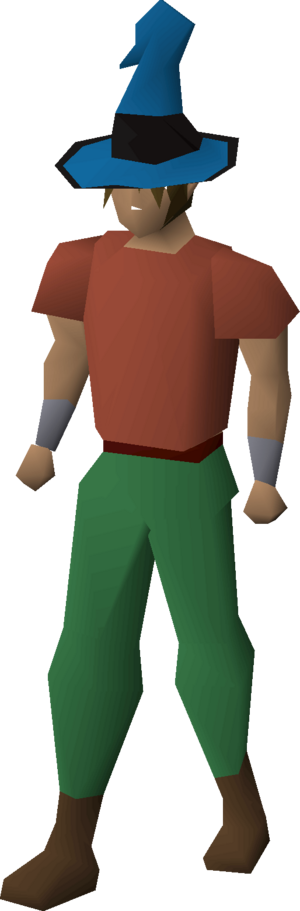 Blue wizard hat (t) equipped male.png