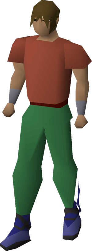 Graceful boots (Agility Arena) equipped male.png