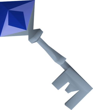 Sapphire key (Desert Treasure II) detail.png