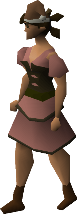 Brown santa hat equipped female.png