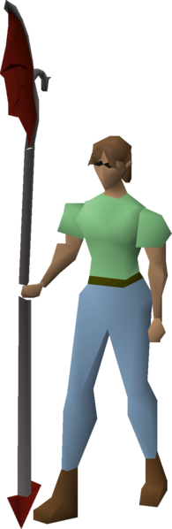 File:Dragon halberd equipped female.png