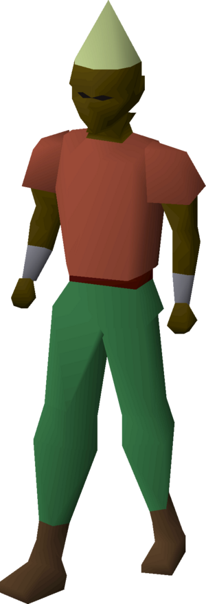 Gnome child mask (skin tone 6 very dark) equipped male.png