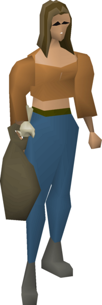 File:Undead chicken (item) equipped female.png