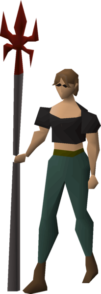 File:Dragon spear equipped female.png