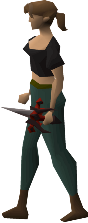 Ghommal's avernic defender 5 equipped female.png
