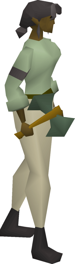 Adamant thrownaxe equipped female.png