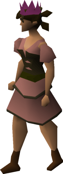 File:Magenta partyhat equipped female.png