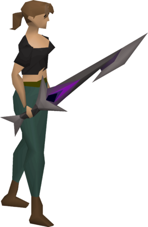 Voidwaker equipped female.png