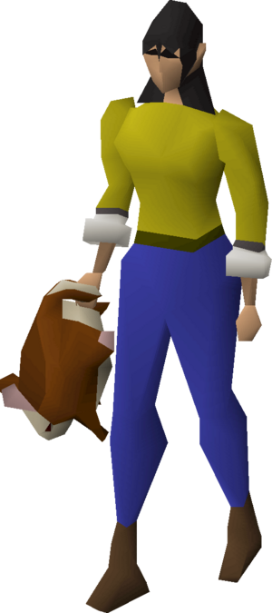 Red chinchompa equipped female.png