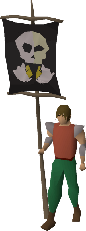 Bronze fist flag equipped.png