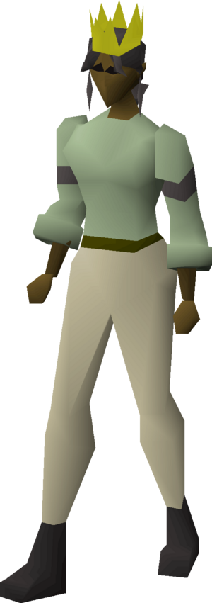 Yellow partyhat equipped female.png