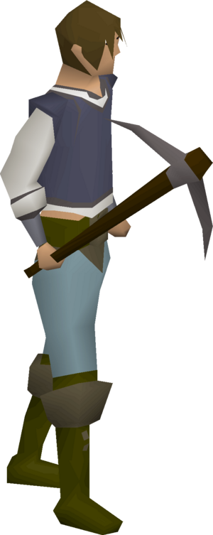 Iron pickaxe equipped male.png