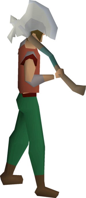 Crystal felling axe (inactive) equipped male.png