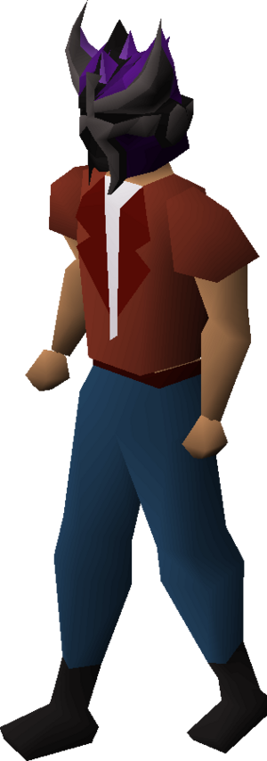 Purple slayer helmet equipped male.png