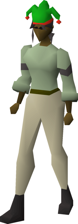 Tri-jester hat equipped female.png