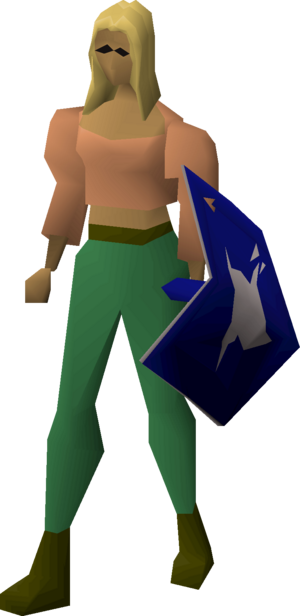 Rune kiteshield (Arrav) equipped female.png