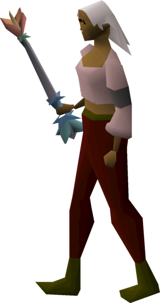 File:Dragon hunter wand equipped female.png
