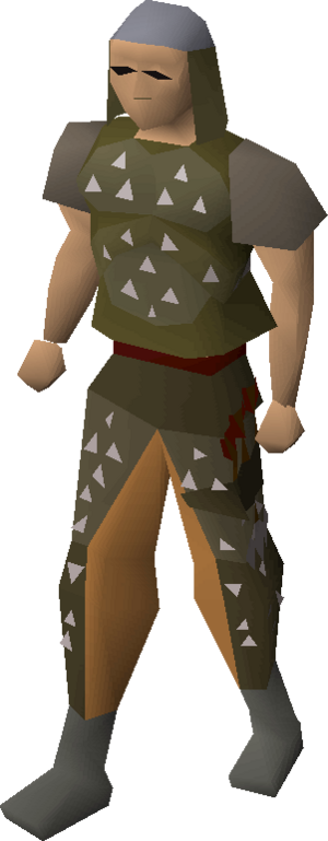 Studded leather armour equipped.png