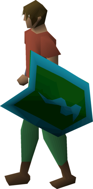 Adamant kiteshield (Guthix) equipped male.png