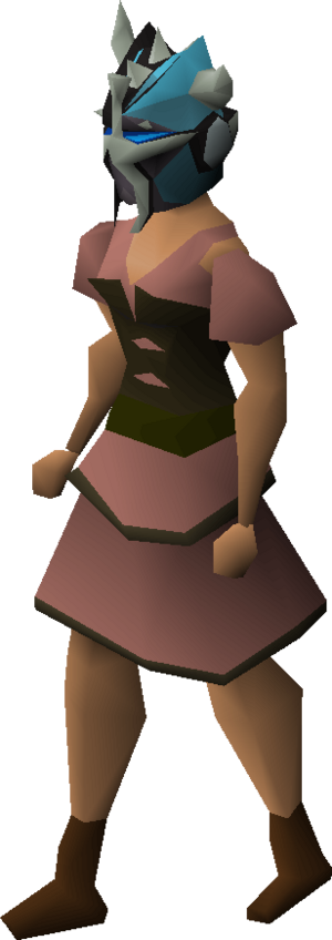 Turquoise slayer helmet (i) equipped female.png