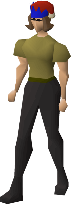 Wise old man's santa hat equipped female.png