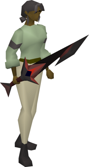 Voidwaker (deadman) equipped female.png