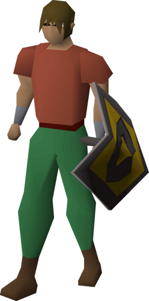 Rune kiteshield (Varrock) equipped male.png