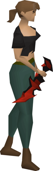 File:Abyssal dagger (bh) equipped female.png