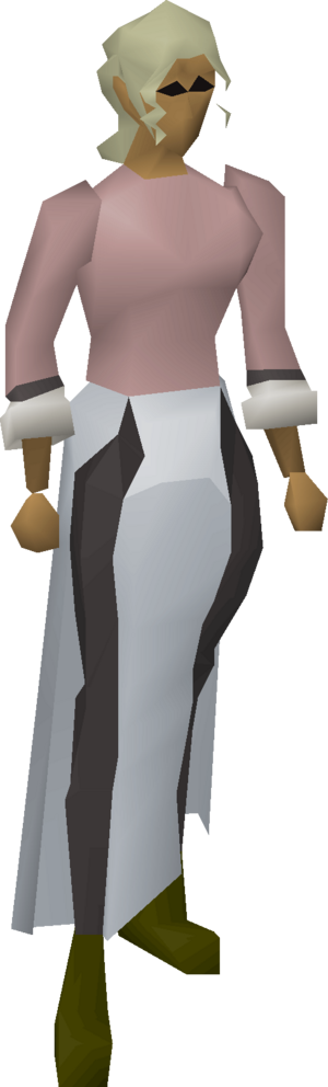 Elven skirt (white) equipped female.png