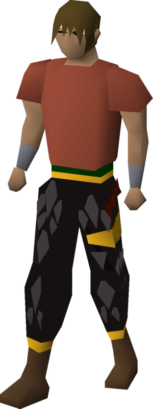 Black d'hide chaps (g) equipped male.png