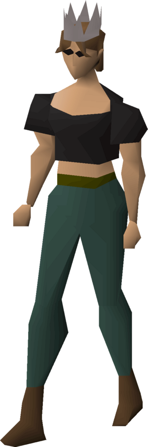 Silver partyhat equipped female.png