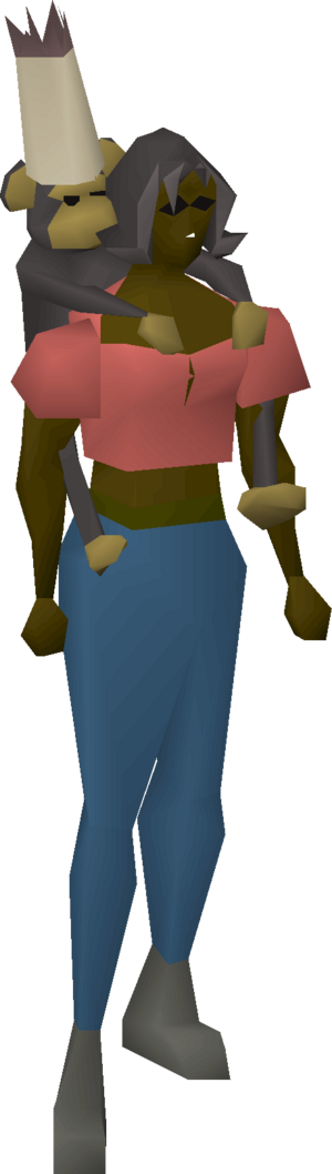 Princely monkey equipped female.png
