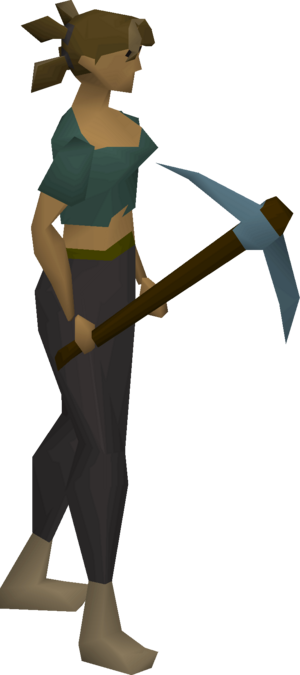 Rune pickaxe equipped female.png