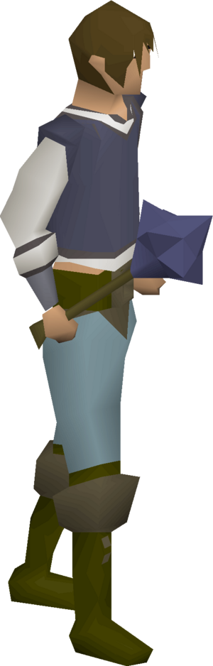 Mithril mace equipped male.png