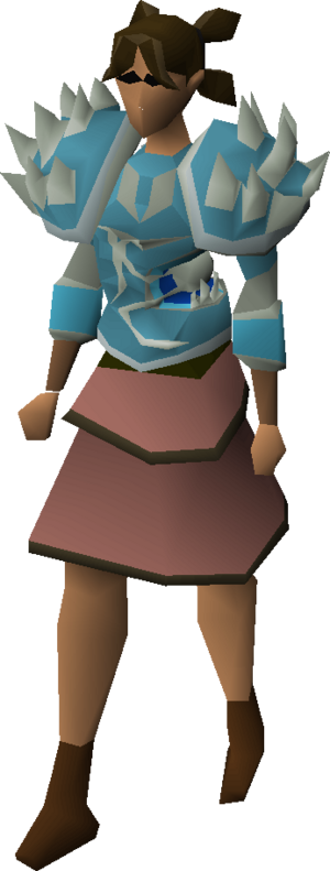Turquoise slayer chestplate (i) equipped female.png